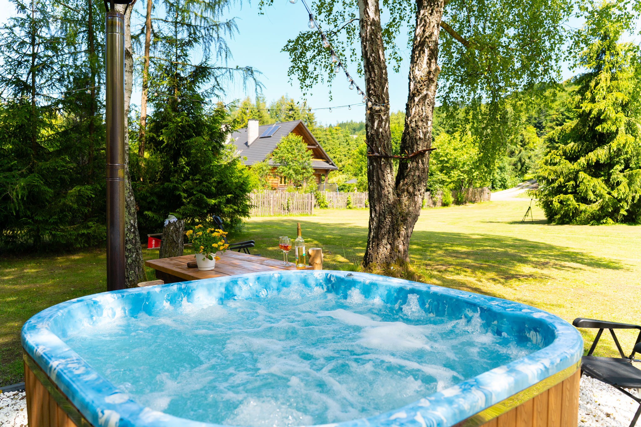 Jacuzzi - Pod Otrytem Chmiel | Bieszczady